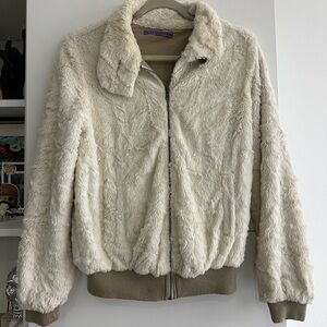 Sugar Lips fuzzy jacket